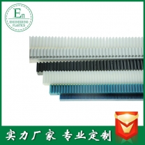 耐磨耐用自潤滑全新材料PET齒條齒輪