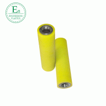 耐磨耐高溫?zé)o動(dòng)力包膠滾筒硅膠輥橡膠輥Pvc輸送線滾筒軸承